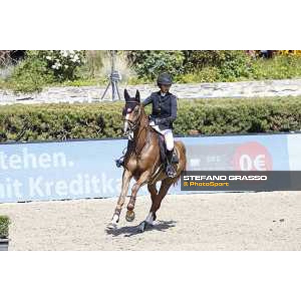 LGCT of Berlin - Class 5 - Megane Moissonier (FRA) on Ultrachic de Charmois - Berlin, Sommergarten, 29 July 2018 - ph.Mario Grassia/LGCT