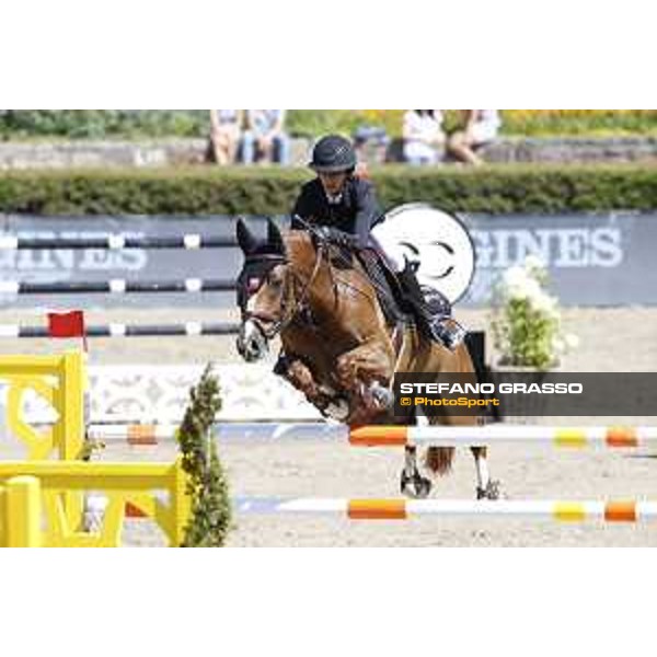 LGCT of Berlin - Class 5 - Megane Moissonier (FRA) on Ultrachic de Charmois - Berlin, Sommergarten, 29 July 2018 - ph.Mario Grassia/LGCT
