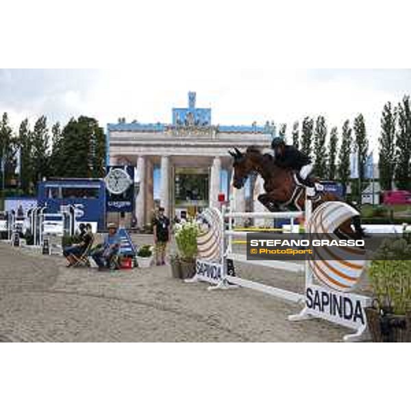 LGCT of Berlin - Class 2 - Geir Gulliksen (NOR) on Exit of Ice Z - Berlin, Sommergarten, 27 July 2018 - ph.Stefano Grasso/LGCT