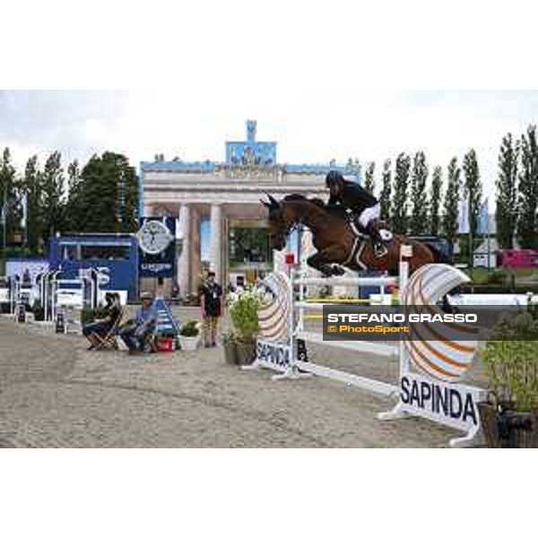 LGCT of Berlin - Class 2 - Geir Gulliksen (NOR) on Exit of Ice Z - Berlin, Sommergarten, 27 July 2018 - ph.Stefano Grasso/LGCT