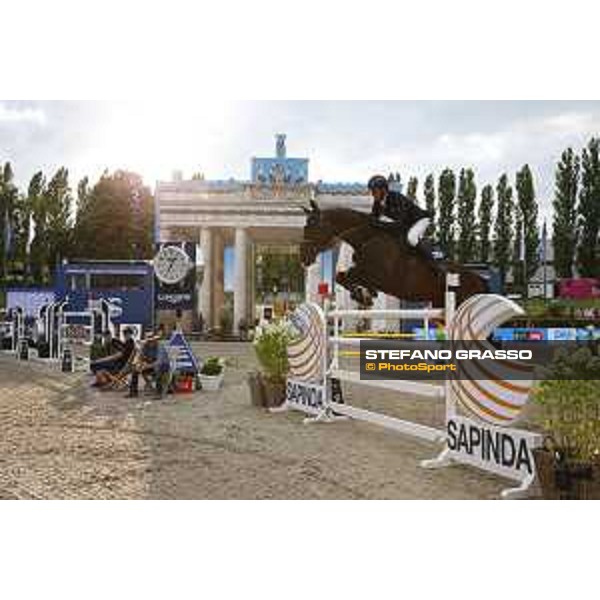 LGCT of Berlin - Class 2 - Holger Wulschner (GER) on BSC Skipper - Berlin, Sommergarten, 27 July 2018 - ph.Stefano Grasso/LGCT