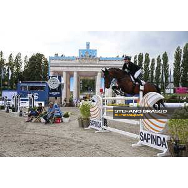 LGCT of Berlin - Class 2 - Markus Brinkmann on Pikeur Dylon - Berlin, Sommergarten, 27 July 2018 - ph.Stefano Grasso/LGCT