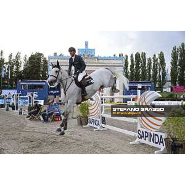 LGCT of Berlin - Class 2 - Romain Duguet (SUI) on Calder - Berlin, Sommergarten, 27 July 2018 - ph.Stefano Grasso/LGCT