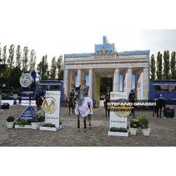 LGCT of Berlin - Class 2 - Prize giving ceremony - Olivier Philippaerts (BEL) on Extra - Berlin, Sommergarten, 27 July 2018 - ph.Stefano Grasso/LGCT