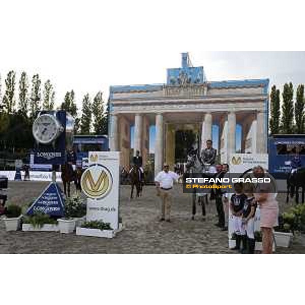 LGCT of Berlin - Class 2 - Prize giving ceremony - Olivier Philippaerts (BEL) on Extra - Berlin, Sommergarten, 27 July 2018 - ph.Stefano Grasso/LGCT