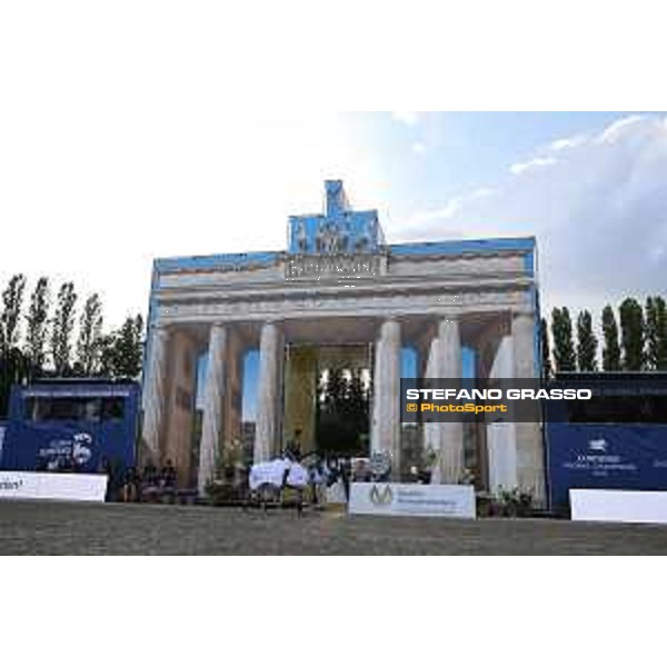 LGCT of Berlin - Class 2 - Prize giving ceremony - Olivier Philippaerts (BEL) on Extra - Berlin, Sommergarten, 27 July 2018 - ph.Stefano Grasso/LGCT