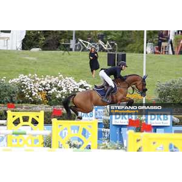 LGCT of Berlin - Class 2 - Kevin Staut (FRA) on Lorenzo - Berlin, Sommergarten, 27 July 2018 - ph.Stefano Grasso/LGCT