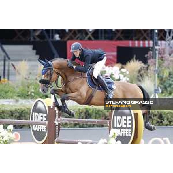 LGCT of Berlin - Class 2 - Kevin Staut (FRA) on Lorenzo - Berlin, Sommergarten, 27 July 2018 - ph.Stefano Grasso/LGCT