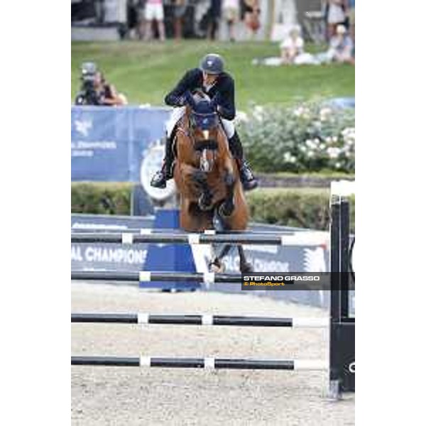 LGCT of Berlin - Class 2 - Kevin Staut (FRA) on Lorenzo - Berlin, Sommergarten, 27 July 2018 - ph.Stefano Grasso/LGCT