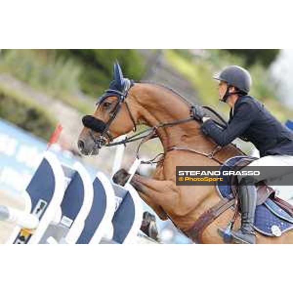 LGCT of Berlin - Class 2 - Kevin Staut (FRA) on Lorenzo - Berlin, Sommergarten, 27 July 2018 - ph.Stefano Grasso/LGCT