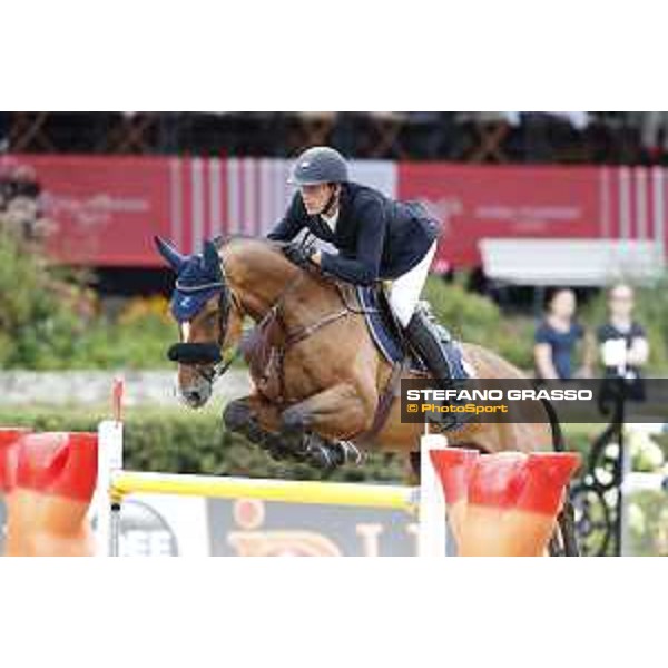 LGCT of Berlin - Class 2 - Kevin Staut (FRA) on Lorenzo - Berlin, Sommergarten, 27 July 2018 - ph.Stefano Grasso/LGCT