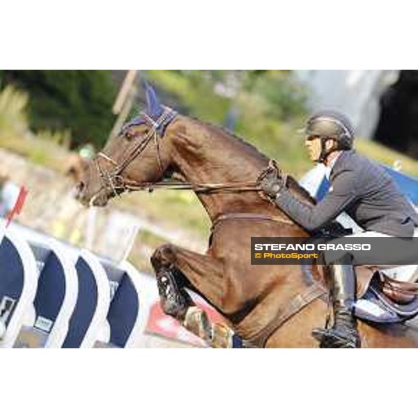 LGCT of Berlin - Class 2 - Holger Wulschner (GER) on BSC Skipper - Berlin, Sommergarten, 27 July 2018 - ph.Stefano Grasso/LGCT