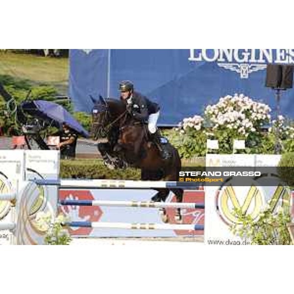 LGCT of Berlin - Class 2 - Holger Wulschner (GER) on BSC Skipper - Berlin, Sommergarten, 27 July 2018 - ph.Stefano Grasso/LGCT