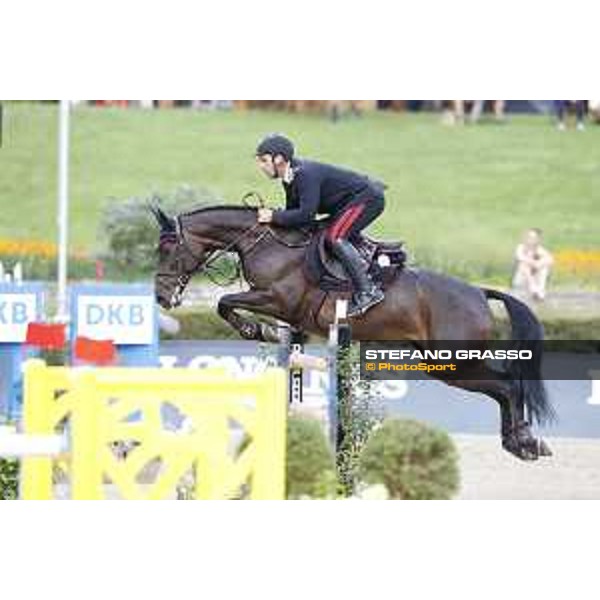 LGCT of Berlin - Class 2 - Emanuele Gaudiano on Carlotta - Berlin, Sommergarten, 27 July 2018 - ph.Stefano Grasso/LGCT