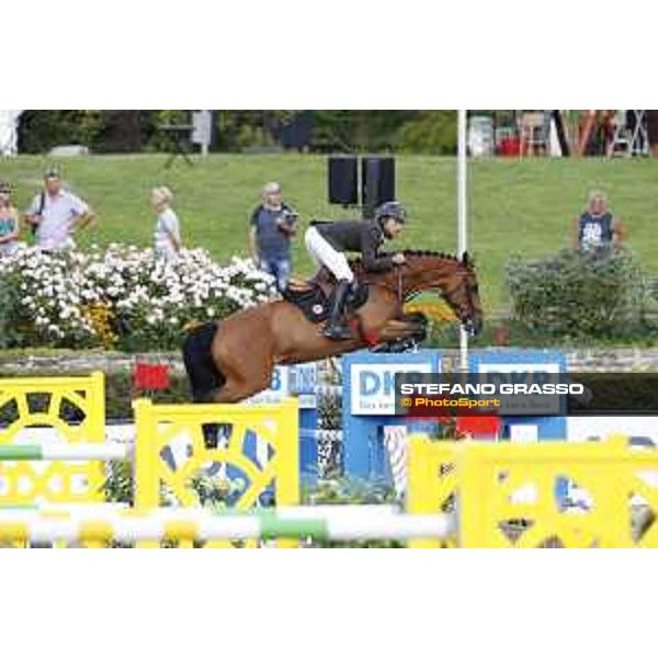 LGCT of Berlin - Class 2 - Daniel Bluman (ISR) on Bacara d Archonfosse - Berlin, Sommergarten, 27 July 2018 - ph.Stefano Grasso/LGCT