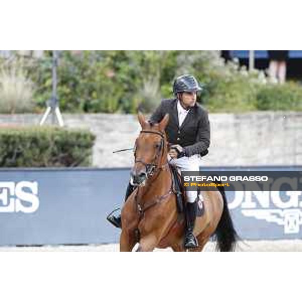 LGCT of Berlin - Class 2 - Daniel Bluman (ISR) on Bacara d Archonfosse - Berlin, Sommergarten, 27 July 2018 - ph.Stefano Grasso/LGCT