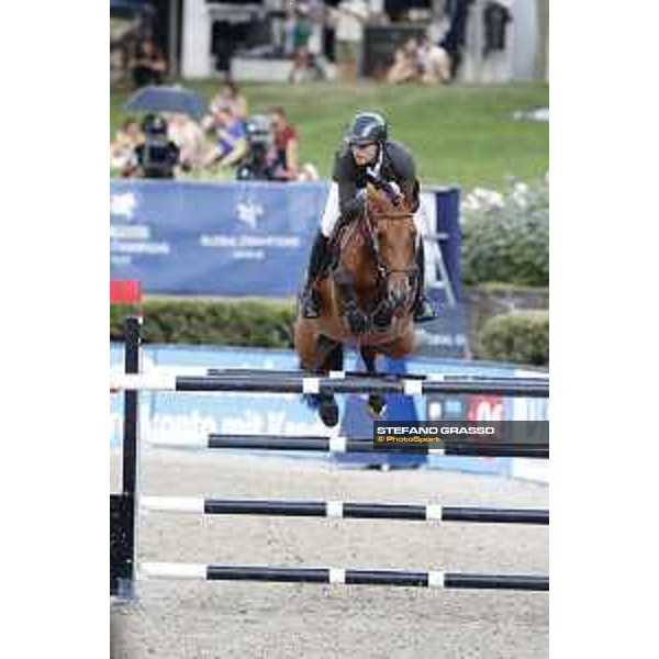 LGCT of Berlin - Class 2 - Daniel Bluman (ISR) on Bacara d Archonfosse - Berlin, Sommergarten, 27 July 2018 - ph.Stefano Grasso/LGCT