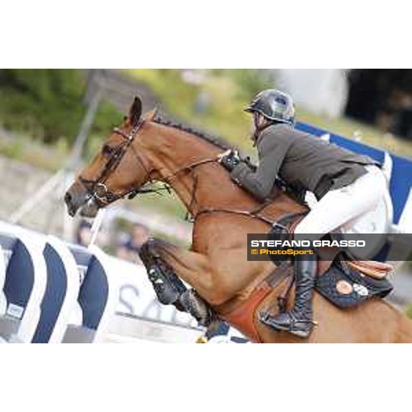 LGCT of Berlin - Class 2 - Daniel Bluman (ISR) on Bacara d Archonfosse - Berlin, Sommergarten, 27 July 2018 - ph.Stefano Grasso/LGCT