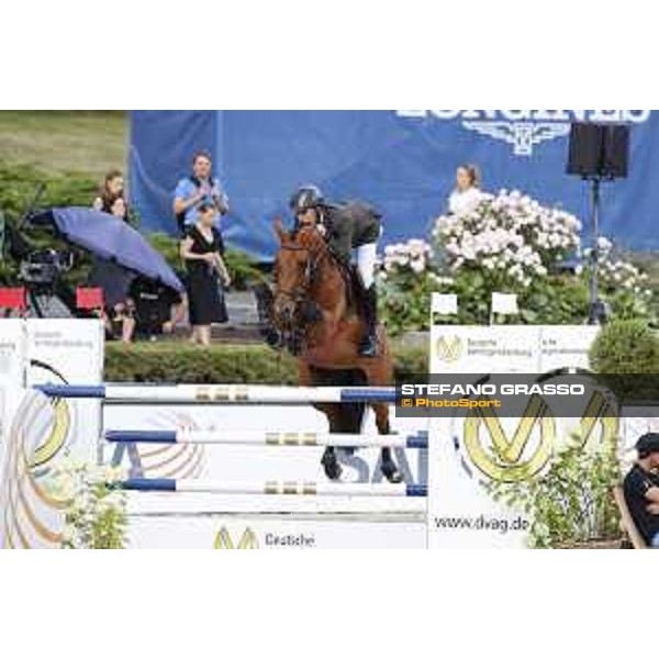 LGCT of Berlin - Class 2 - Daniel Bluman (ISR) on Bacara d Archonfosse - Berlin, Sommergarten, 27 July 2018 - ph.Stefano Grasso/LGCT