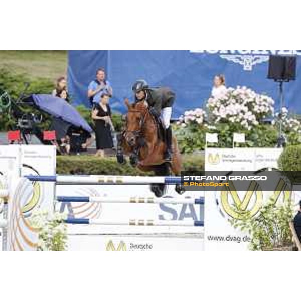 LGCT of Berlin - Class 2 - Daniel Bluman (ISR) on Bacara d Archonfosse - Berlin, Sommergarten, 27 July 2018 - ph.Stefano Grasso/LGCT