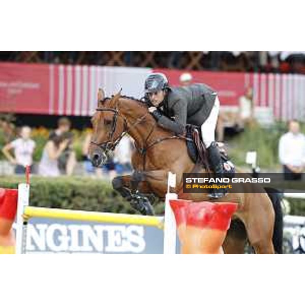 LGCT of Berlin - Class 2 - Daniel Bluman (ISR) on Bacara d Archonfosse - Berlin, Sommergarten, 27 July 2018 - ph.Stefano Grasso/LGCT