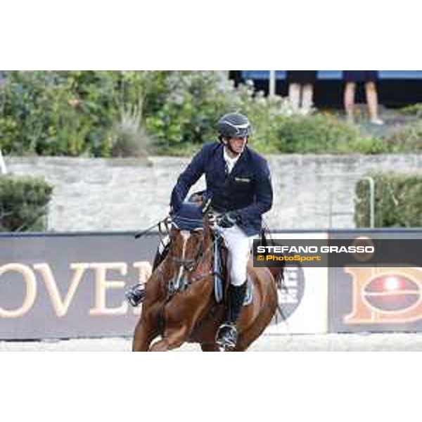 LGCT of Berlin - Class 2 - Felix Hassmann (GER) on Balzaci - Berlin, Sommergarten, 27 July 2018 - ph.Stefano Grasso/LGCT