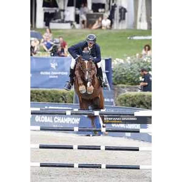 LGCT of Berlin - Class 2 - Felix Hassmann (GER) on Balzaci - Berlin, Sommergarten, 27 July 2018 - ph.Stefano Grasso/LGCT