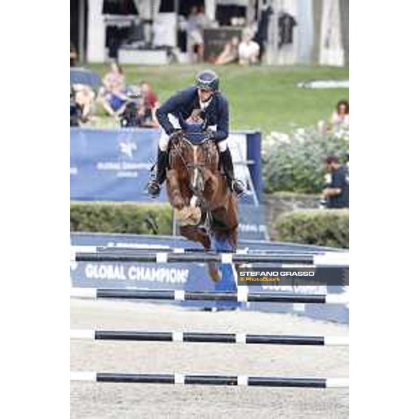 LGCT of Berlin - Class 2 - Felix Hassmann (GER) on Balzaci - Berlin, Sommergarten, 27 July 2018 - ph.Stefano Grasso/LGCT
