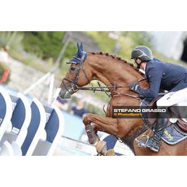 LGCT of Berlin - Class 2 - Felix Hassmann (GER) on Balzaci - Berlin, Sommergarten, 27 July 2018 - ph.Stefano Grasso/LGCT