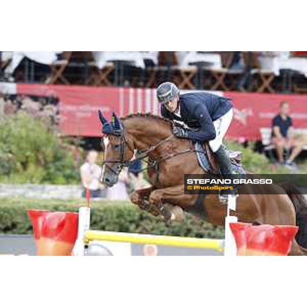 LGCT of Berlin - Class 2 - Felix Hassmann (GER) on Balzaci - Berlin, Sommergarten, 27 July 2018 - ph.Stefano Grasso/LGCT