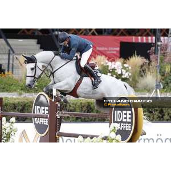 LGCT of Berlin - Class 2 - Romain Duguet (SUI) on Calder - Berlin, Sommergarten, 27 July 2018 - ph.Stefano Grasso/LGCT