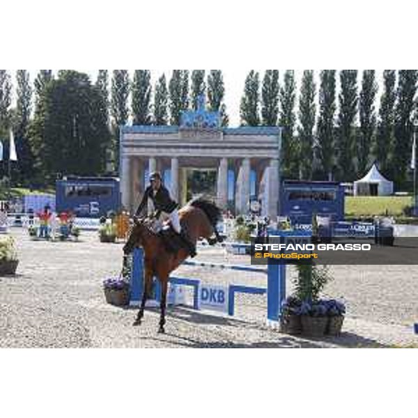LGCT of Berlin - Class 6 - Daniel Bluman (ISR) on Bacara d Archonfosse - Berlin, Sommergarten, 29 July 2018 - ph.Mario Grassia/LGCT