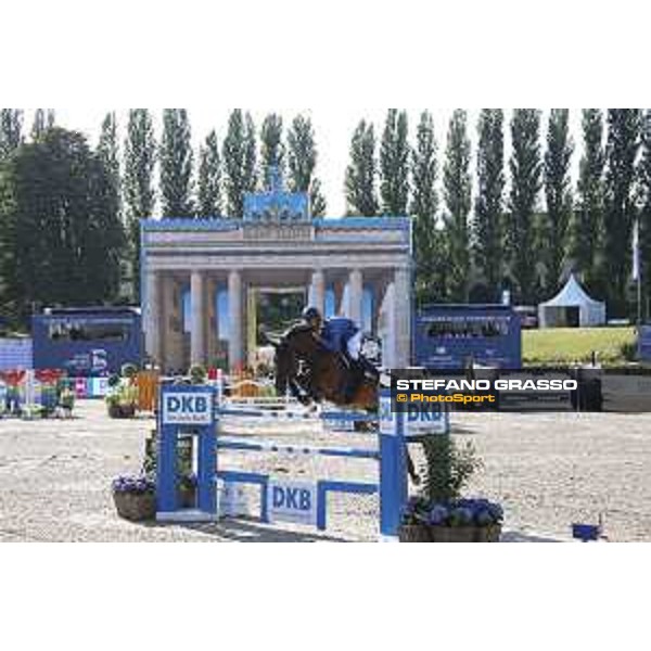 LGCT of Berlin - Class 6 - Christian Ahlmann (GER) on Ailina 6 - Berlin, Sommergarten, 29 July 2018 - ph.Mario Grassia/LGCT