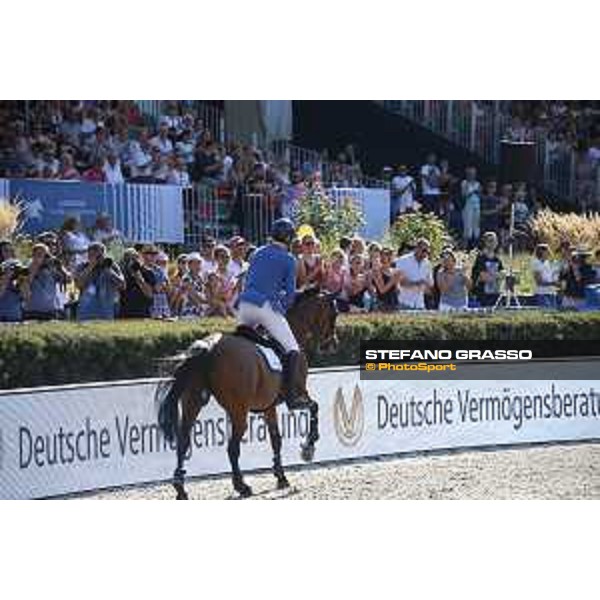 LGCT of Berlin - Class 6 - Christian Ahlmann (GER) on Ailina 6 - Berlin, Sommergarten, 29 July 2018 - ph.Mario Grassia/LGCT