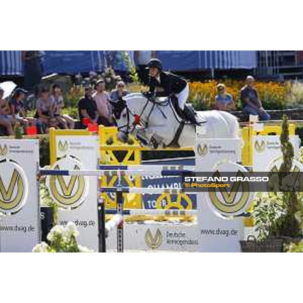 LGCT of Berlin - Class 6 - Georgina Bloomberg (USA) on Manodie II H - Berlin, Sommergarten, 29 July 2018 - ph.Mario Grassia/LGCT