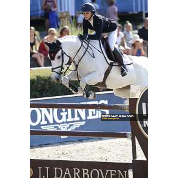 LGCT of Berlin - Class 6 - Georgina Bloomberg (USA) on Manodie II H - Berlin, Sommergarten, 29 July 2018 - ph.Mario Grassia/LGCT
