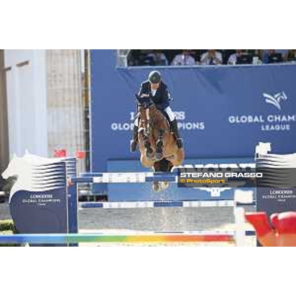 LGCT of Berlin - Class 6 - Wout-Jan van der Schans (NED) on D Angelo - Berlin, Sommergarten, 29 July 2018 - ph.Mario Grassia/LGCT