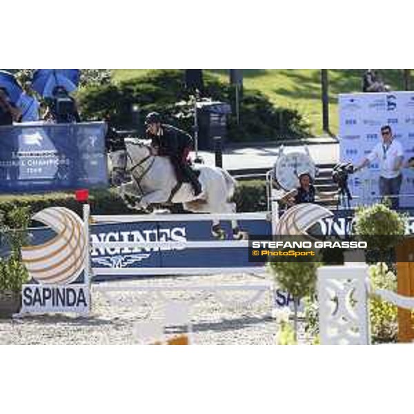 LGCT of Berlin - Class 6 - Emanuele Gaudiano on Caspar 232 - Berlin, Sommergarten, 29 July 2018 - ph.Mario Grassia/LGCT