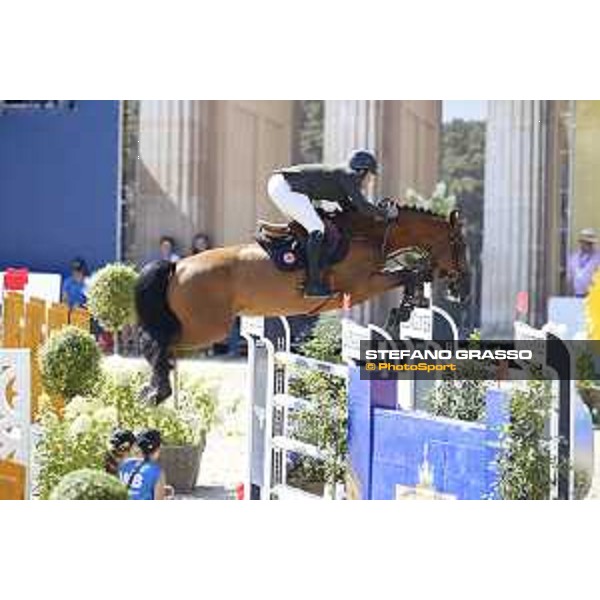 LGCT of Berlin - Class 6 - Daniel Bluman (ISR) on Bacara d Archonfosse - Berlin, Sommergarten, 29 July 2018 - ph.Mario Grassia/LGCT