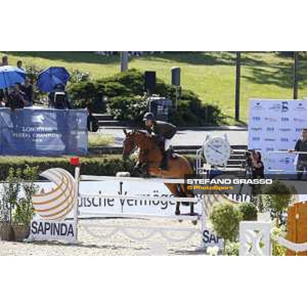 LGCT of Berlin - Class 6 - Daniel Bluman (ISR) on Bacara d Archonfosse - Berlin, Sommergarten, 29 July 2018 - ph.Mario Grassia/LGCT