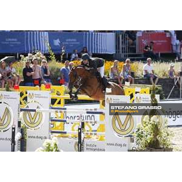 LGCT of Berlin - Class 6 - Daniel Bluman (ISR) on Bacara d Archonfosse - Berlin, Sommergarten, 29 July 2018 - ph.Mario Grassia/LGCT
