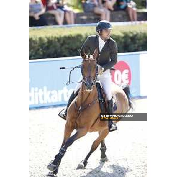 LGCT of Berlin - Class 6 - Daniel Bluman (ISR) on Bacara d Archonfosse - Berlin, Sommergarten, 29 July 2018 - ph.Mario Grassia/LGCT