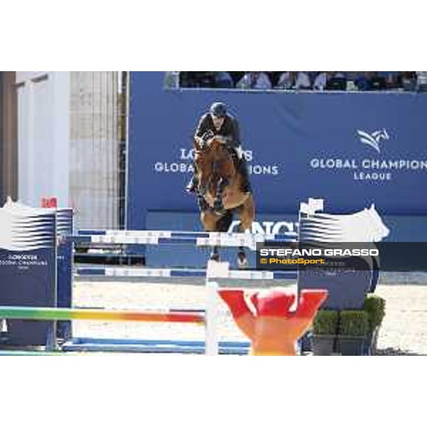 LGCT of Berlin - Class 6 - Daniel Bluman (ISR) on Bacara d Archonfosse - Berlin, Sommergarten, 29 July 2018 - ph.Mario Grassia/LGCT