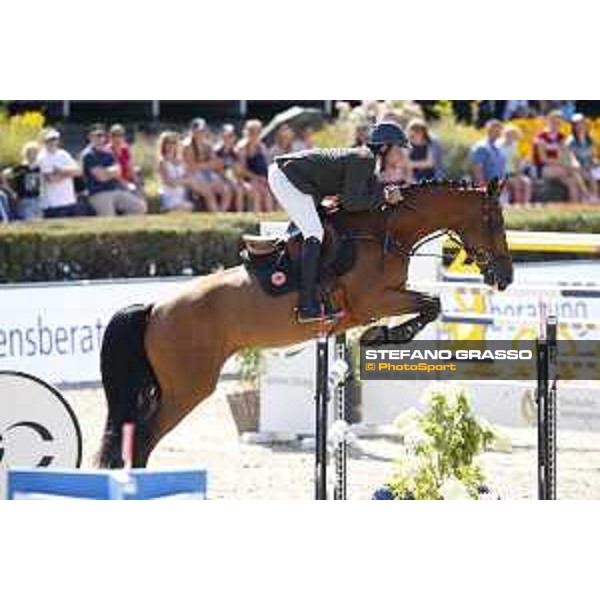 LGCT of Berlin - Class 6 - Daniel Bluman (ISR) on Bacara d Archonfosse - Berlin, Sommergarten, 29 July 2018 - ph.Mario Grassia/LGCT