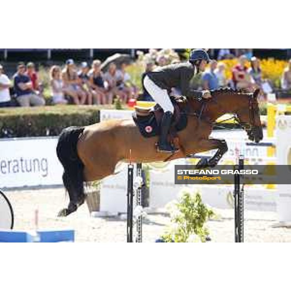 LGCT of Berlin - Class 6 - Daniel Bluman (ISR) on Bacara d Archonfosse - Berlin, Sommergarten, 29 July 2018 - ph.Mario Grassia/LGCT