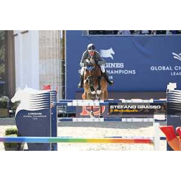 LGCT of Berlin - Class 6 - Ludger Beerbaum (GER) on Cool Down 7 - Berlin, Sommergarten, 29 July 2018 - ph.Mario Grassia/LGCT