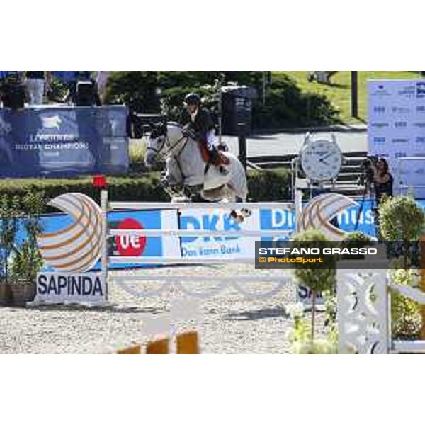 LGCT of Berlin - Class 6 - Simon Delestre (FRA) on Filou Carlo Zimequest - Berlin, Sommergarten, 29 July 2018 - ph.Mario Grassia/LGCT