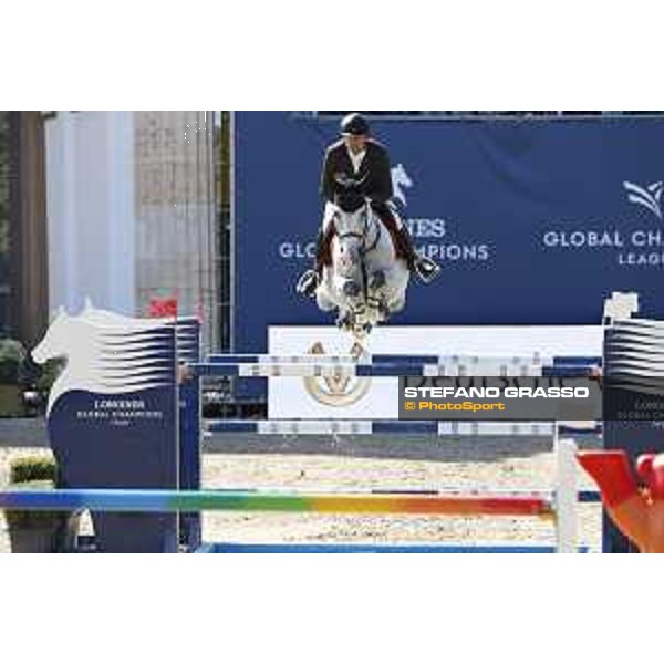 LGCT of Berlin - Class 6 - Simon Delestre (FRA) on Filou Carlo Zimequest - Berlin, Sommergarten, 29 July 2018 - ph.Mario Grassia/LGCT
