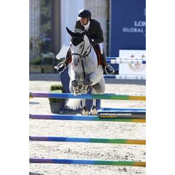 LGCT of Berlin - Class 6 - Simon Delestre (FRA) on Filou Carlo Zimequest - Berlin, Sommergarten, 29 July 2018 - ph.Mario Grassia/LGCT