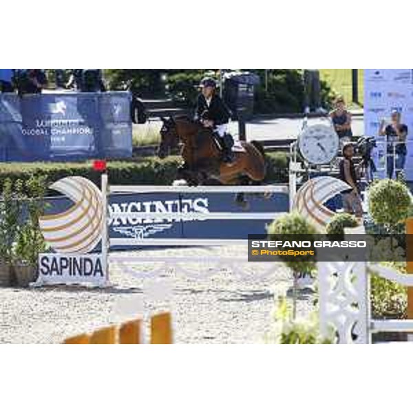 LGCT of Berlin - Class 6 - Marcus Ehning (GER) on Comme il Faut - Berlin, Sommergarten, 29 July 2018 - ph.Mario Grassia/LGCT